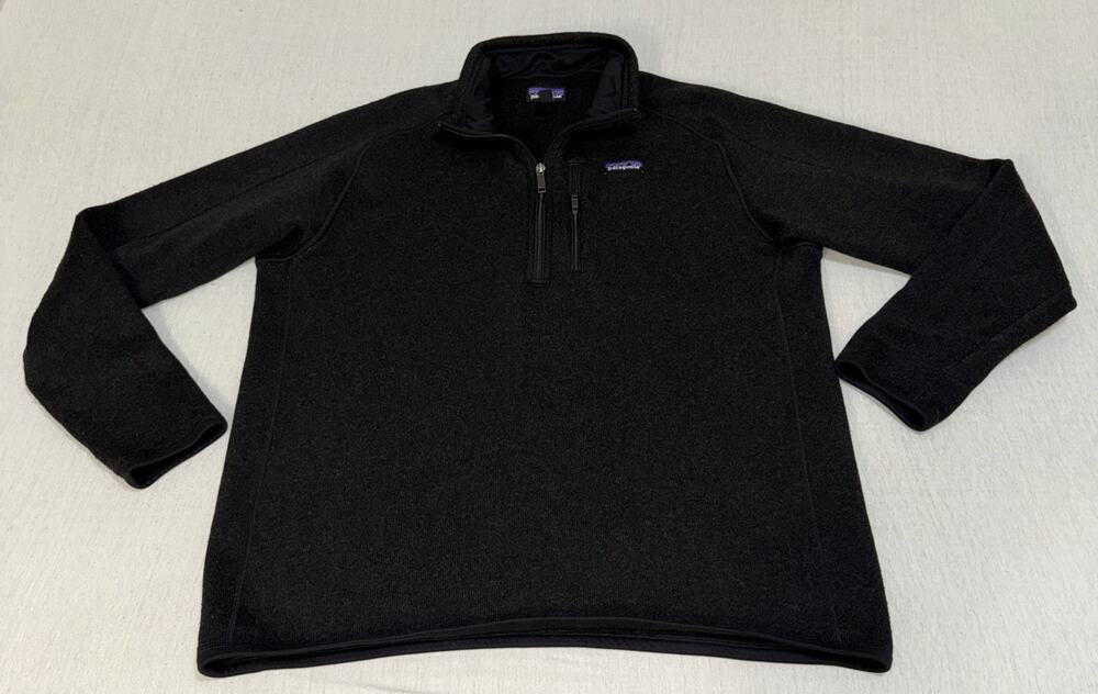 Men's Patagonia Quarter Zip Fleece Sweatshirt Sz XL EUC